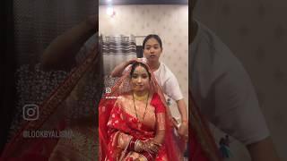 My reception bridal look️ #india #makeup #youtuber #shorts #shortvideo #dehradun #makeupartist