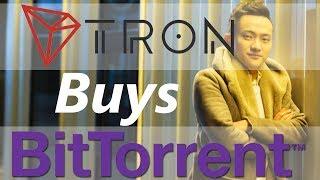 Tron buys BitTorrent - Deal includes uTorrent client and BitTorrent Now