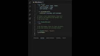 "Python Inheritance Explained: Create a Student Class from a Person Class in Seconds! ‍"#learning