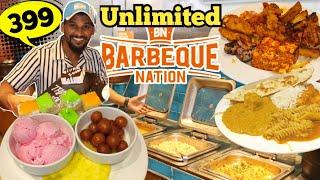 Barbeque Nation Unlimited Food Just ₹399 #Riyazfoodie | Express Lunch | Unlimited Food In Mumbai