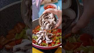 Biberli Mantarlı Kahvaltılık Tarifi  Nefis Yemek Tarifleri #shorts