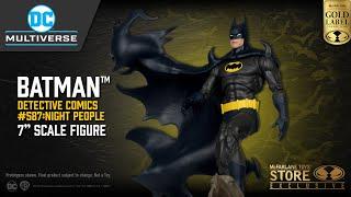 NEW DC Multiverse™ Batman™ (Detective Comics #587) GL 7" Scale Figure | Action Figure Showcase