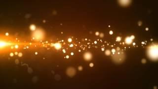 Glowing Golden Particle (FREE) : Motion graphics