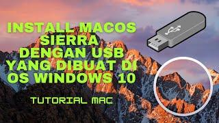 Cara Install macOS Sierra dengan USB Installer macOS Sierra yang dibuat di OS Windows 10