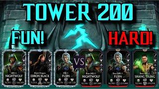 MK Mobile ELDER WIND Tower 200 Boss Battle | Elder Wind Tower 200 Fight + Reward