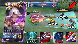 GLOBAL HANABI BEST 1 HIT BUILD 2024! THIS BRUTAL INSANE BUILD IS TOTALLY BROKEN!! (MUST TRY) - MLBB