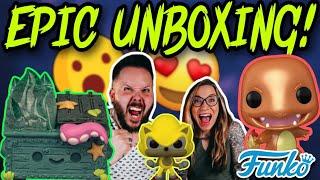 EPIC UNBOXING! | OUR BIGGEST GIVEAWAY EVER! | FUNKO POP! | 100% SOFT DUMPSTER FIRE | ABOMINABLE TOYS