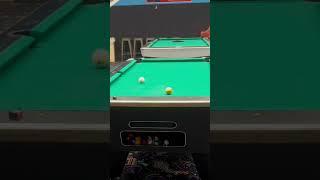 Masse draw shot in slow motion.