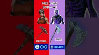 Pick a side #fortnite #viralvideo #100k