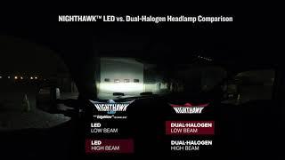 WESTERN® Plows New NIGHTHAWK™ LED and Dual-Halogen Headlight Comparison