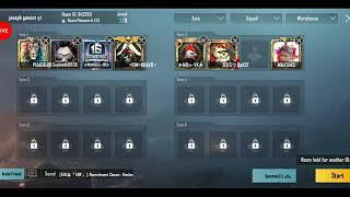  Free Pubg custom  room match TDM  squad fight veralvl