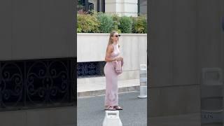 Beautiful sexy dress lady entering her GWagon at Hotel Paris #monaco #luxury #trending#lifestyle#fyp