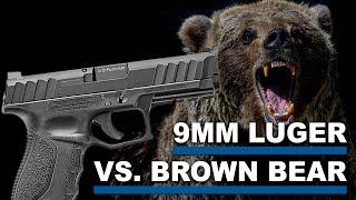 9mm Luger vs. Grizzly!