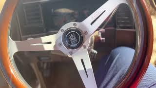 El Camino G-Body Nardi steering wheel upgrade update video