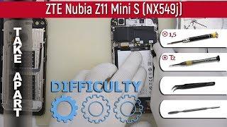 Как разобрать  ZTE Nubia Z11 Mini S (NX549J) Разборка и ремонт