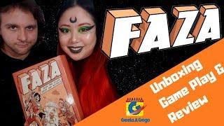 Faza - Unboxing, Game Play and Review