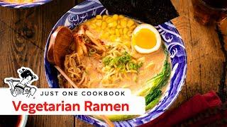 How to Make the Best Vegetarian Ramen at Home ベジタリアンラーメン