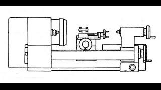 Токарный станок ТШ 3 Разборка Disassembly of the lathe