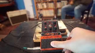 Lell DD Drive Distortion [Rare] Soviet Guitar Effect Pedal USSR 1990 TEST VIDEO