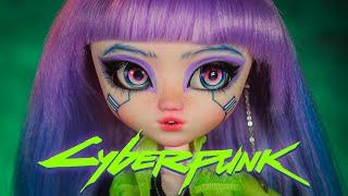 CYBERPUNK Custom Pullip Doll Repaint | DIY OOAK Tutorial