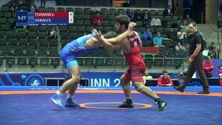 1/4 FS - 65 kg: V. TEVANYAN (ARM) v. K. SHIRAEV (RUS)