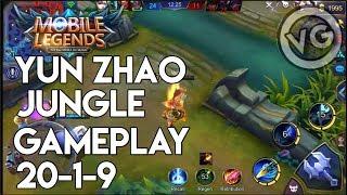 Mobile Legends - Jungle Yun Zhao Gameplay | ROAD TO MASTER #2