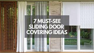 7 Window Covering Ideas For Sliding Glass Doors