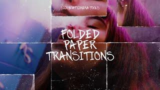 Folded Paper Transitions | 35+ Paper Transition Effects for Premiere Pro + After Effects