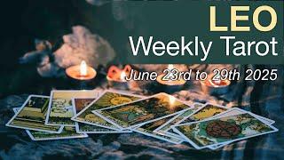 LEO "LIFE IS ABOUT TO TAKE OFF!" Weekly Tarot Reading June 23rd to 29th 2025 #leo #weeklytarot