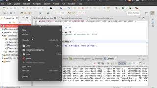 How To Create A Simple JAVA EJB App Using Eclipse and Wildfly 10 easily.