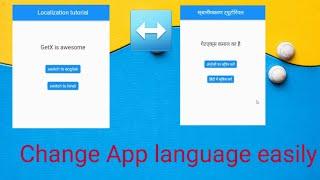 Flutter Localization the easy way | GetX