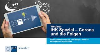 IHK Spezial Webinar: Unternehmensbewertung