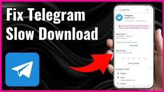 How to Fix Telegram Slow Download | Full Guide