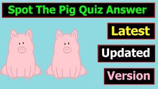 Spot the pig quiz answers | quizdiva