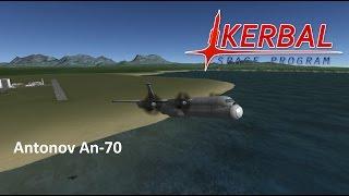 Antonov An-70 speedbuild | Kerbal Space Program