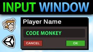 Simple Text Input Field Window in Unity (Submit Score, Name)