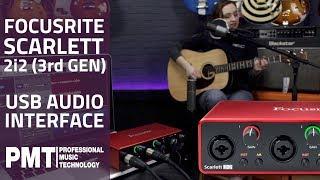 Focusrite Scarlett 2i2...The World's Best Selling USB Audio Interface!