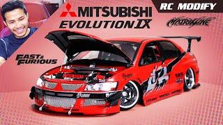 RC Modify 1 | Sean's Red EVO 9 Fast and Furious Tokyo Drift Style - RC Car