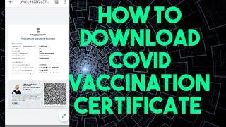 How to download covid vaccination certificate  from Arogya Sethu app. VPG INFO