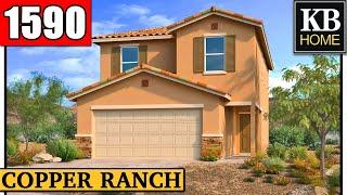 NEW KB Homes in Southwest Las Vegas $459K+ | Landings at Copper Ranch Plan 1590