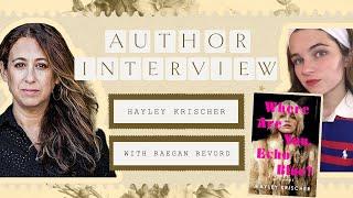 Raegan Revord Talks With Author Hayley Krischer About Where Are You, Echo Blue? | Author Interview