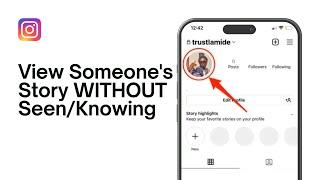 How To View Someone's Instagram Story WITHOUT Seen/Knowing