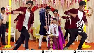 Marriage welcome dance in namba chennai 2022 | WEDDING | verithanam | Eddie's danceshows&events
