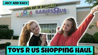 Toys R Us Closing Shopping Haul ~ Jacy and Kacy