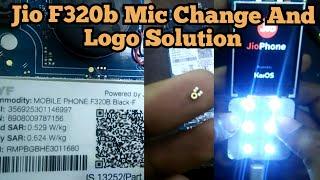 Jio F320b Mic Change | jio f320b hang on logo after mic change