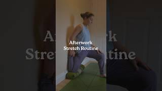 My after work stretching routine for better posture