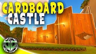 CARDBOARD CASTLE : Unique Survival Game Where Minecraft Meets Cardboard! : Cardlife Gameplay Alpha