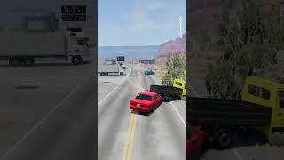 Realistic Highway Car Crashes #50