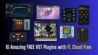 10 Amazing FREE VST Plugins with FL Cloud Free(FL Studio) - Sound Demo