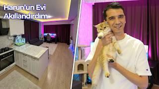 Yeni Kedi, Harun'un Evi Akıllı Yaptım! (Haftalık Vlog)